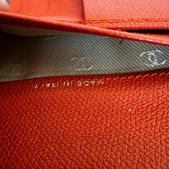 Chanel Orange Caviar Long Wallet - Picture 10 of 16
